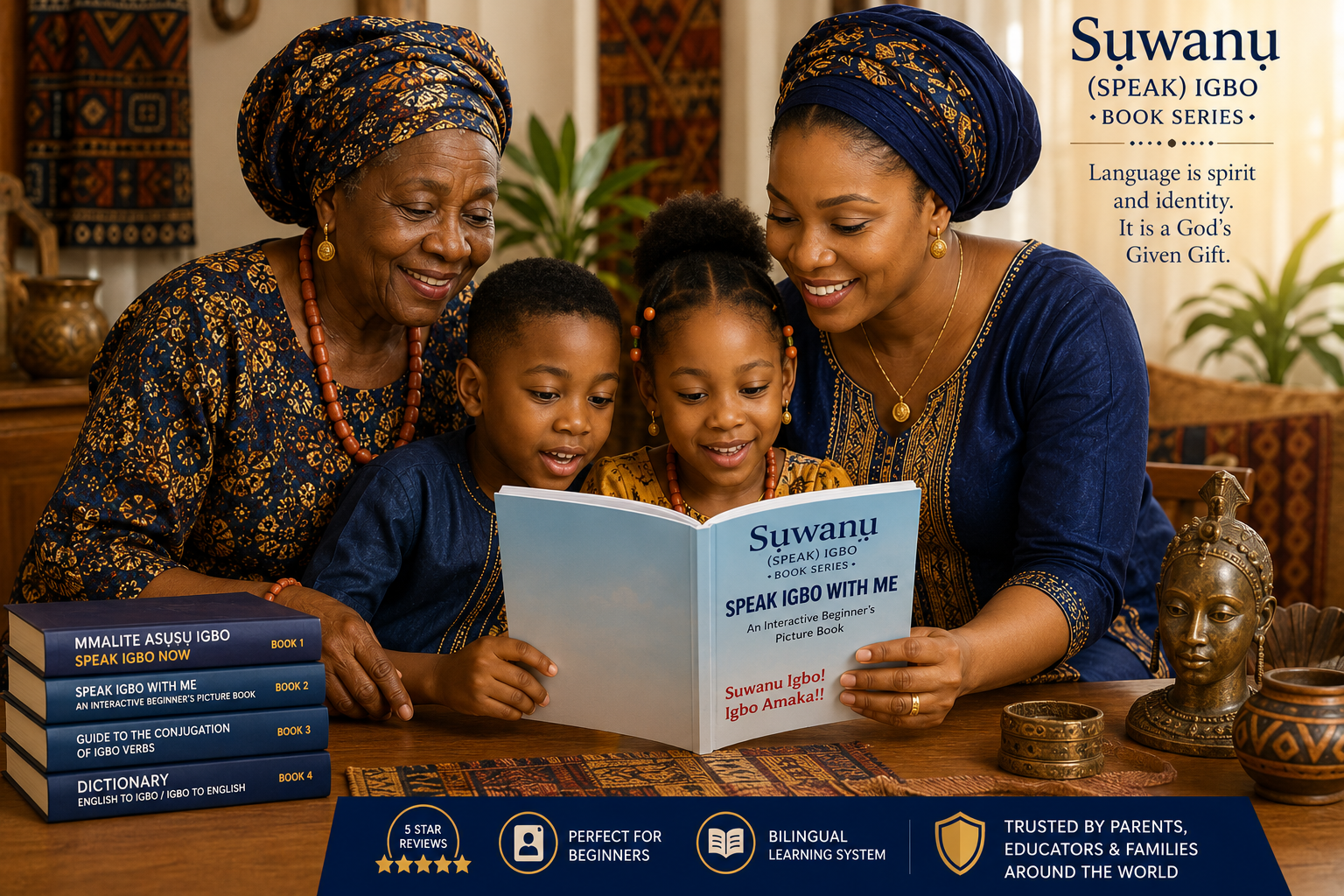 Sụwanụ (Speak) Igbo Book Series — a family learning together